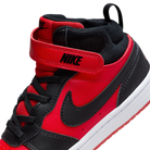 Nike Court Borough Mid 2 Black University Red (PS)