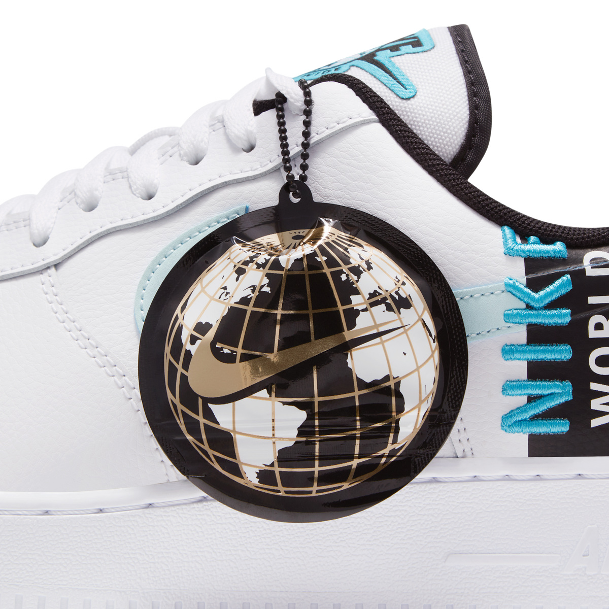 Nike Air Force 1 Low '07 LV8 Worldwide Pack White Blue Fury
