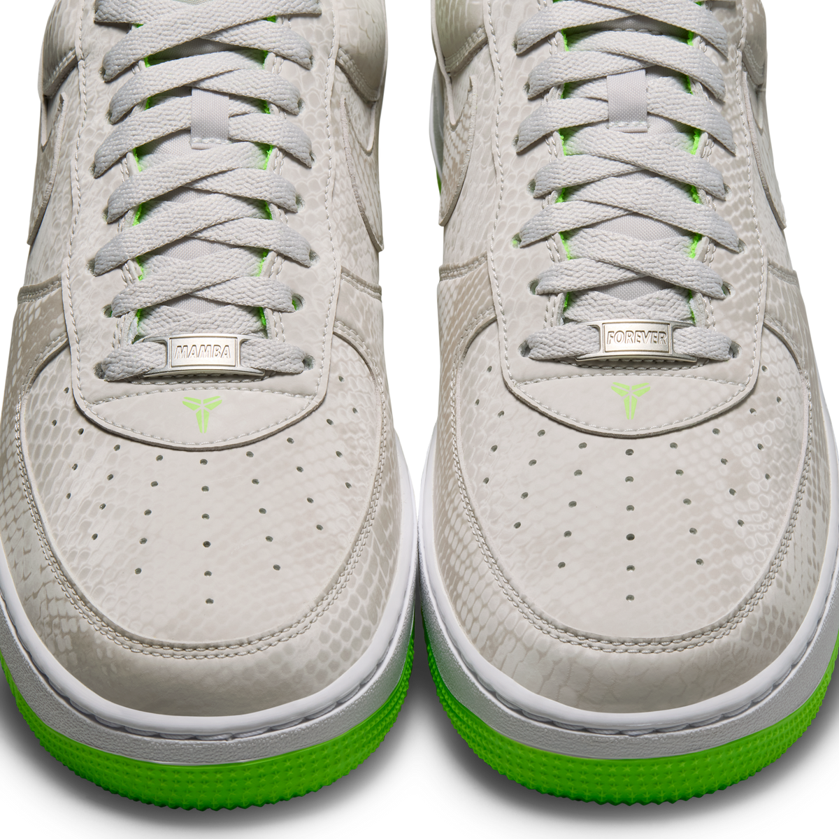 Nike Air Force 1 Low Kobe Bryant Forever Vast Grey Electric Green