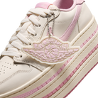 Jordan 1 Low Triple Stack Pale Ivory Iced Carmine (Women's)