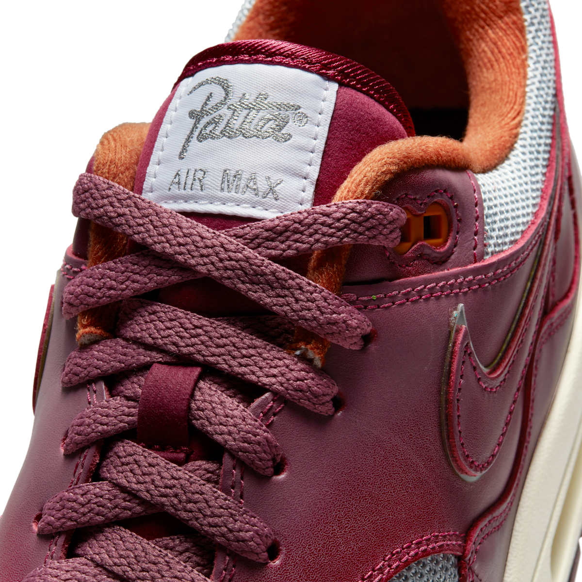 Nike Air Max 1 Patta Waves Rush Maroon (with Bracelet)