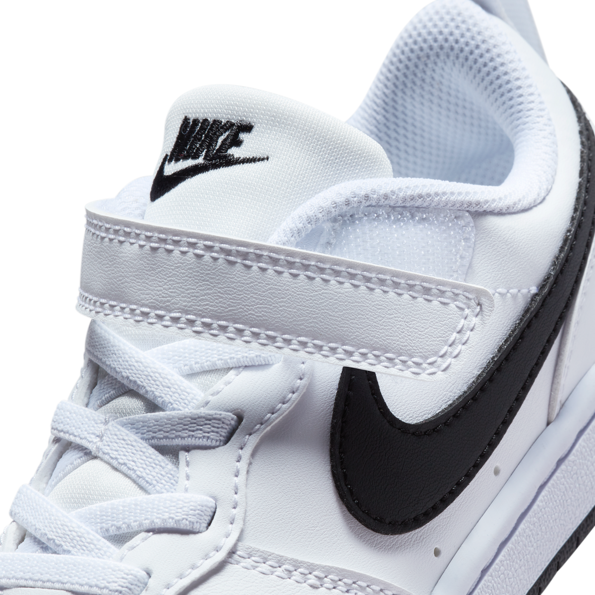 Nike Court Borough Low Recraft White Black (PS)