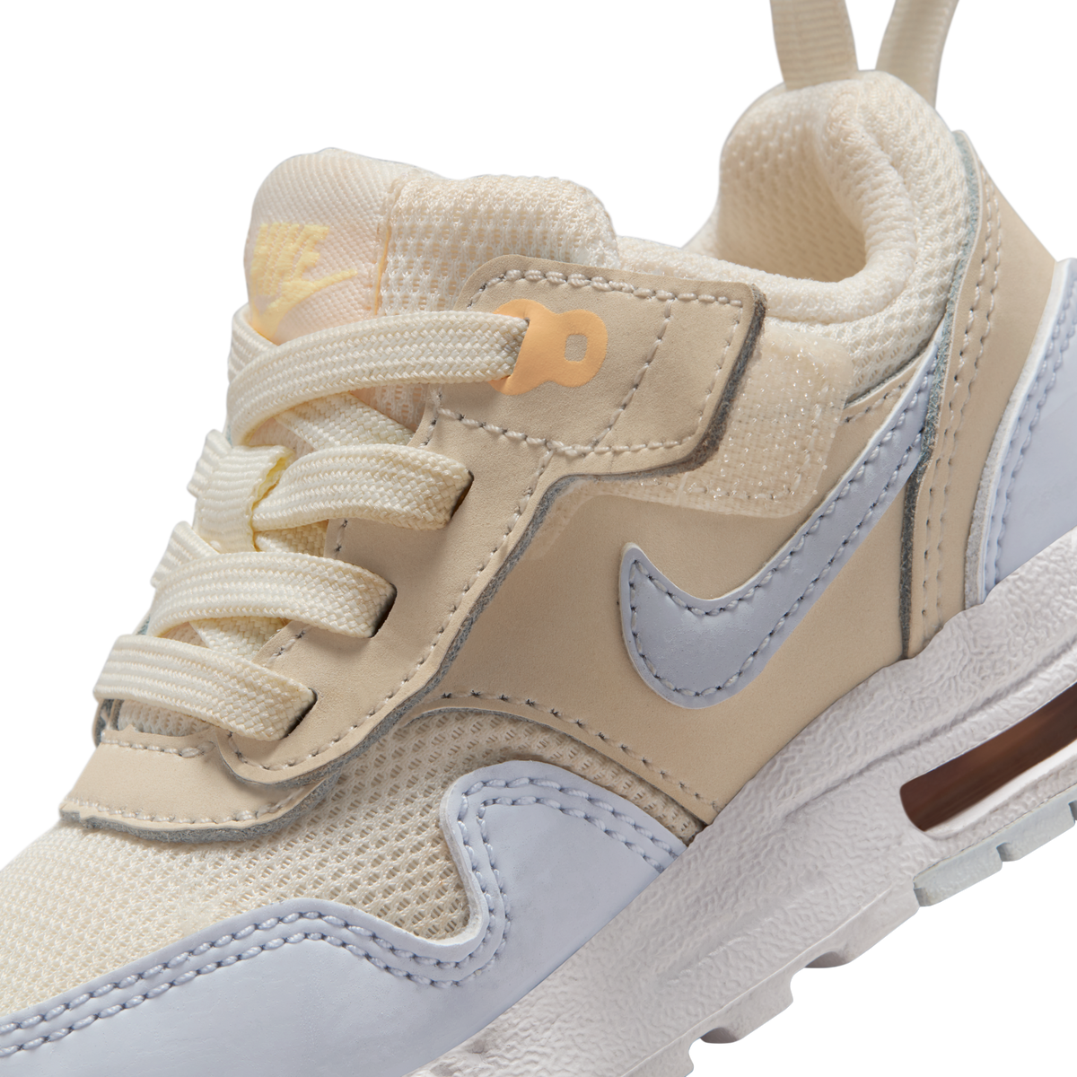 Nike Air Max 1 EasyOn Pale Ivory Melon Tint White Football Grey (I)