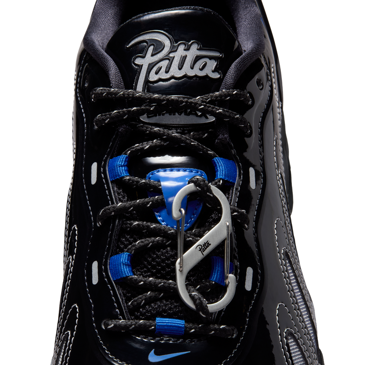 Nike Air Max Dn8 Patta Black Metallic Silver
