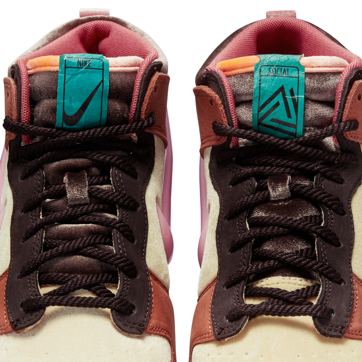 Nike Dunk Mid Social Status Free Lunch Chocolate Milk