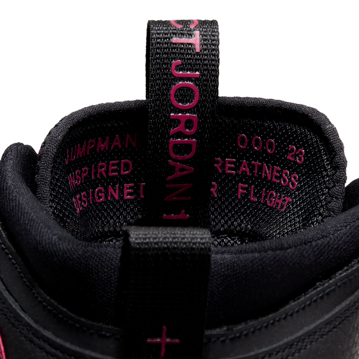 Jordan 1 High React Black Noble Red