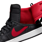 Jordan 1 High FlyEase Black Gym Red Smoke Grey