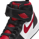 Jordan 1 High FlyEase Black White Fire Red (GS)