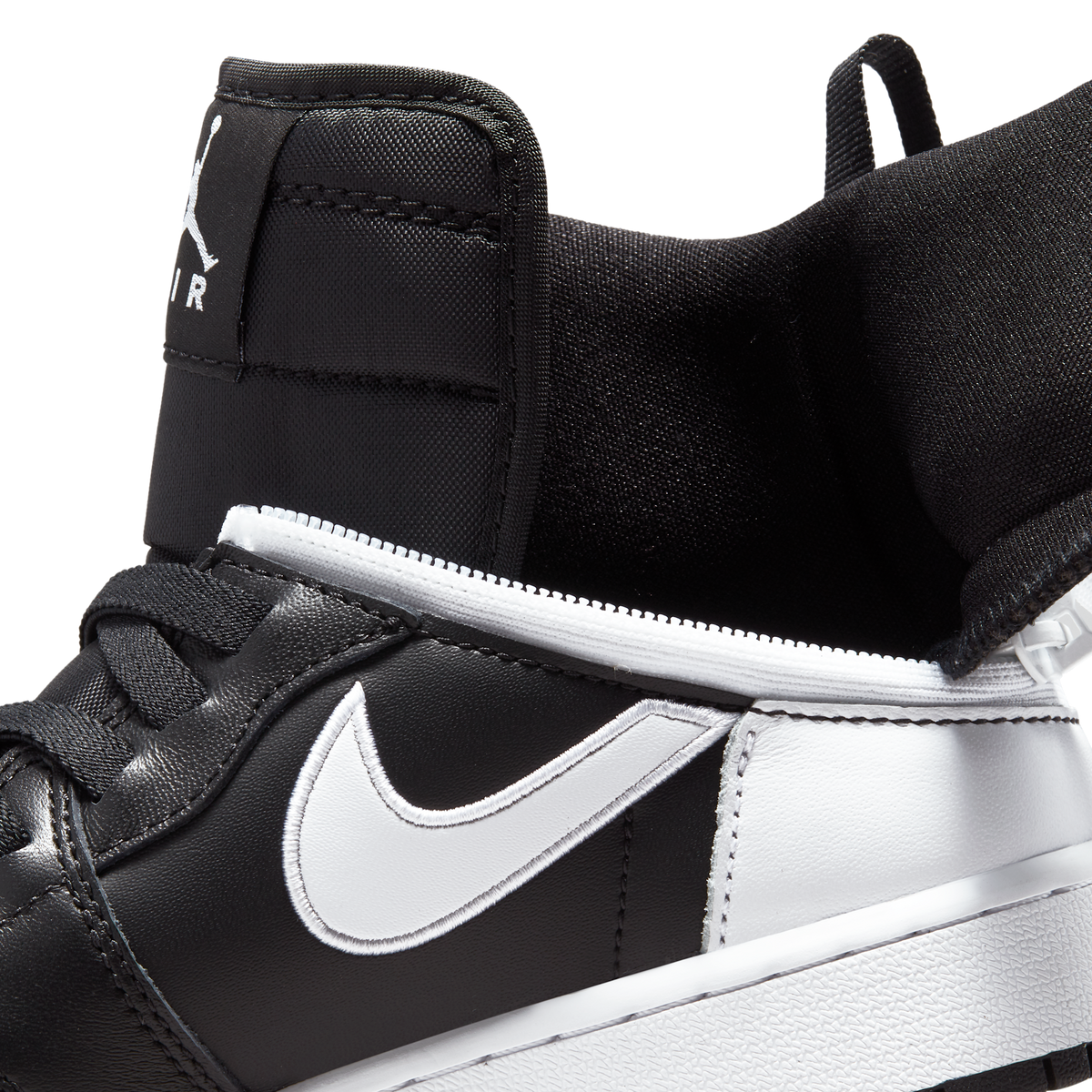 Jordan 1 High FlyEase Black White (GS)