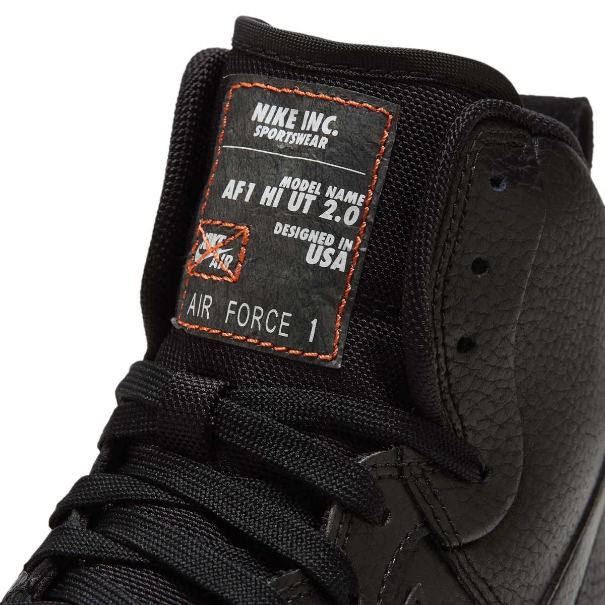 Nike Air Force 1 High Utility 2.0 Black Gum Orange (Women's)