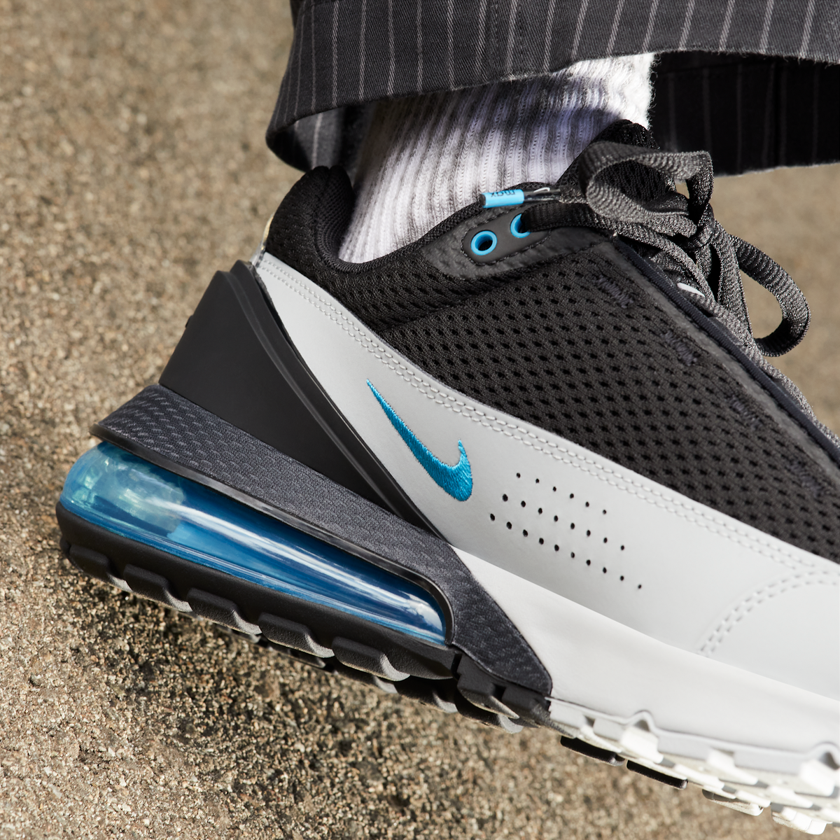 Nike Air Max Pulse Black Grey Laser Blue | DR0453-002