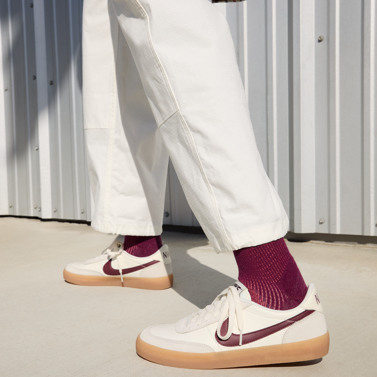 Nike Killshot 2 Sail Gum Yellow Night Maroon (Women's) | FZ5630-103