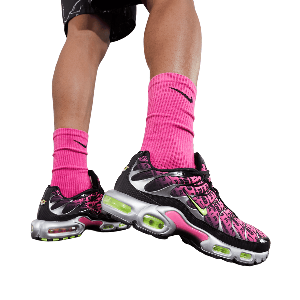 Nike Air Plus Mercurial XXV Hyper Pink and Volt