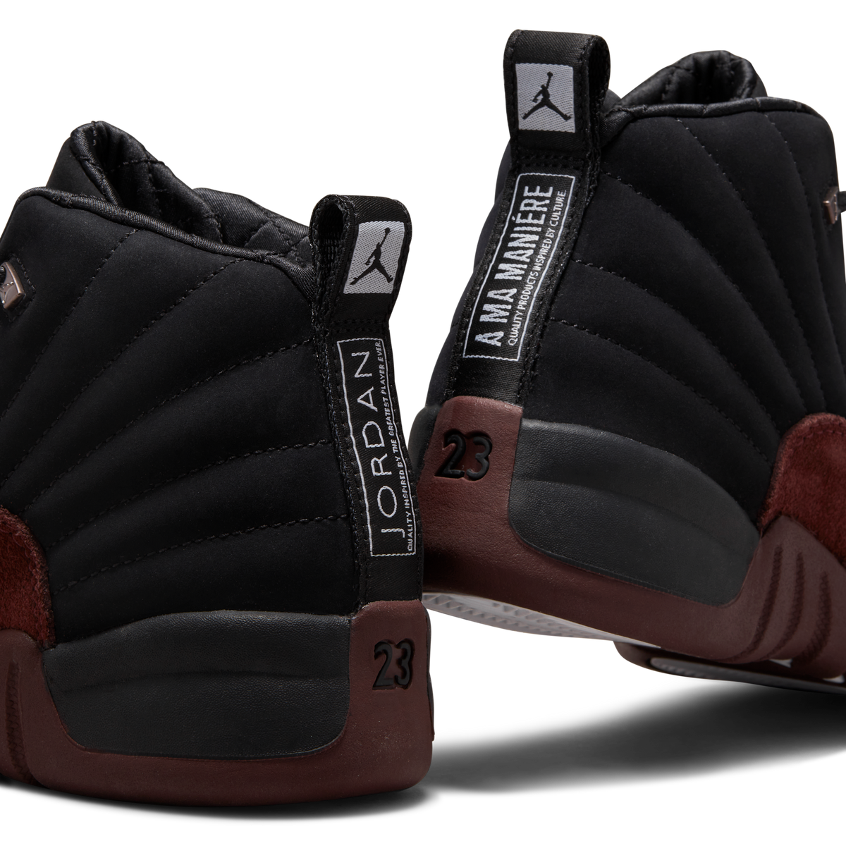 Jordan 12 Retro SP A Ma Maniére Black (PS)