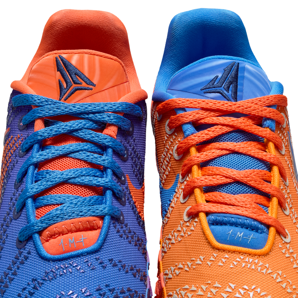 Nike Ja 3 Blue Crystal Turf Orange Midnight Navy Metallic Silver