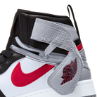 Jordan 1 High FlyEase Black Particle Grey Gym Red (GS)
