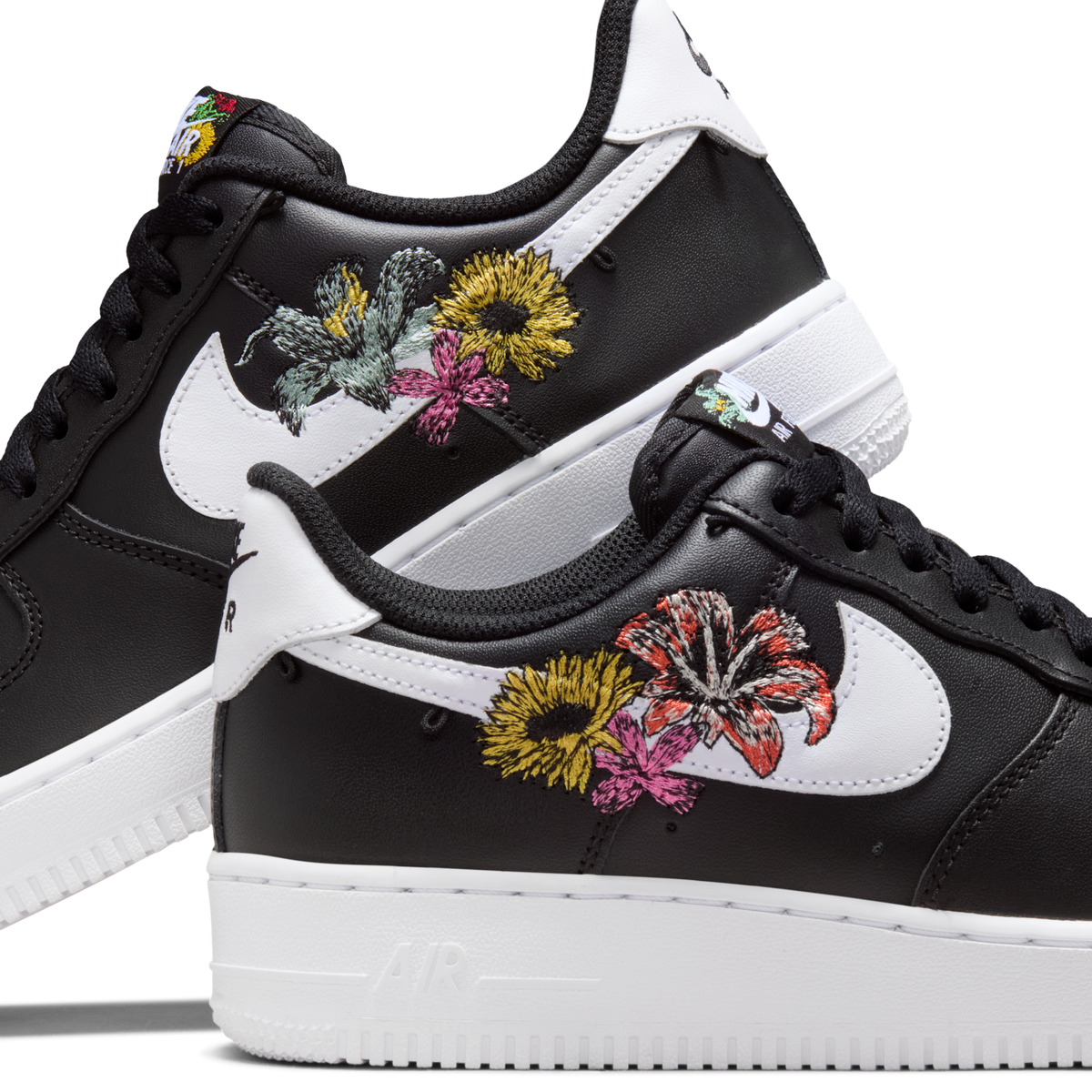 Nike Air Force 1 Low Premium Now Accepting All Flowers Black (Women's)