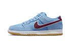 SB Dunk Low Valour Blue Team Maroon