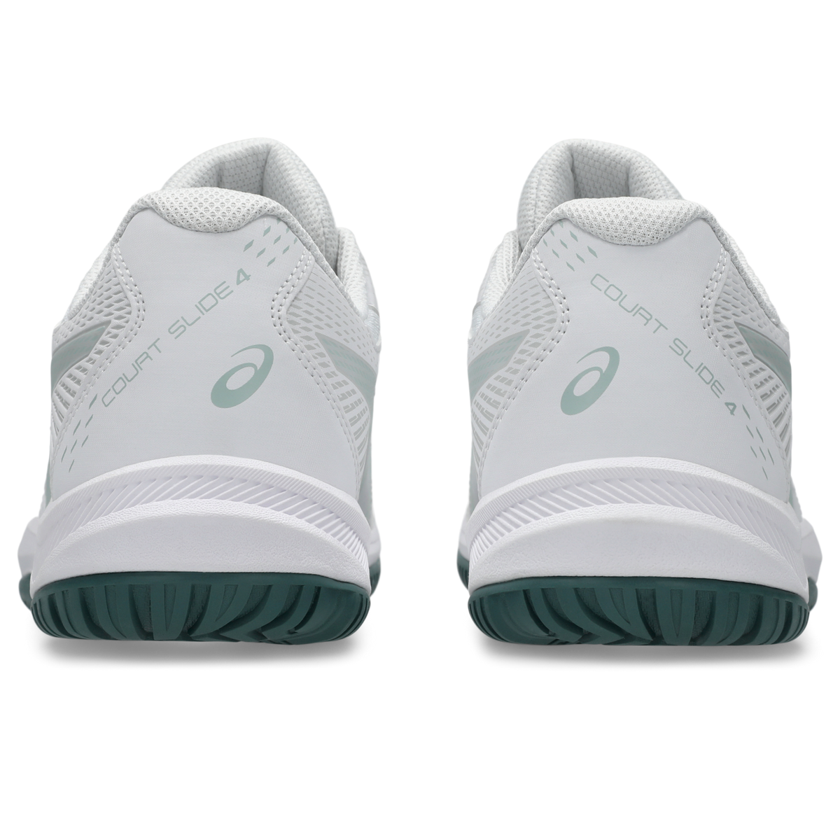ASICS Court Slide 4 White Cold Moss