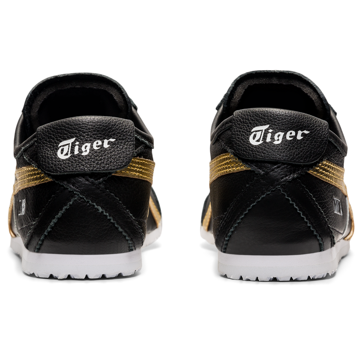 Onitsuka Tiger Mexico 66 Black Gold Silver