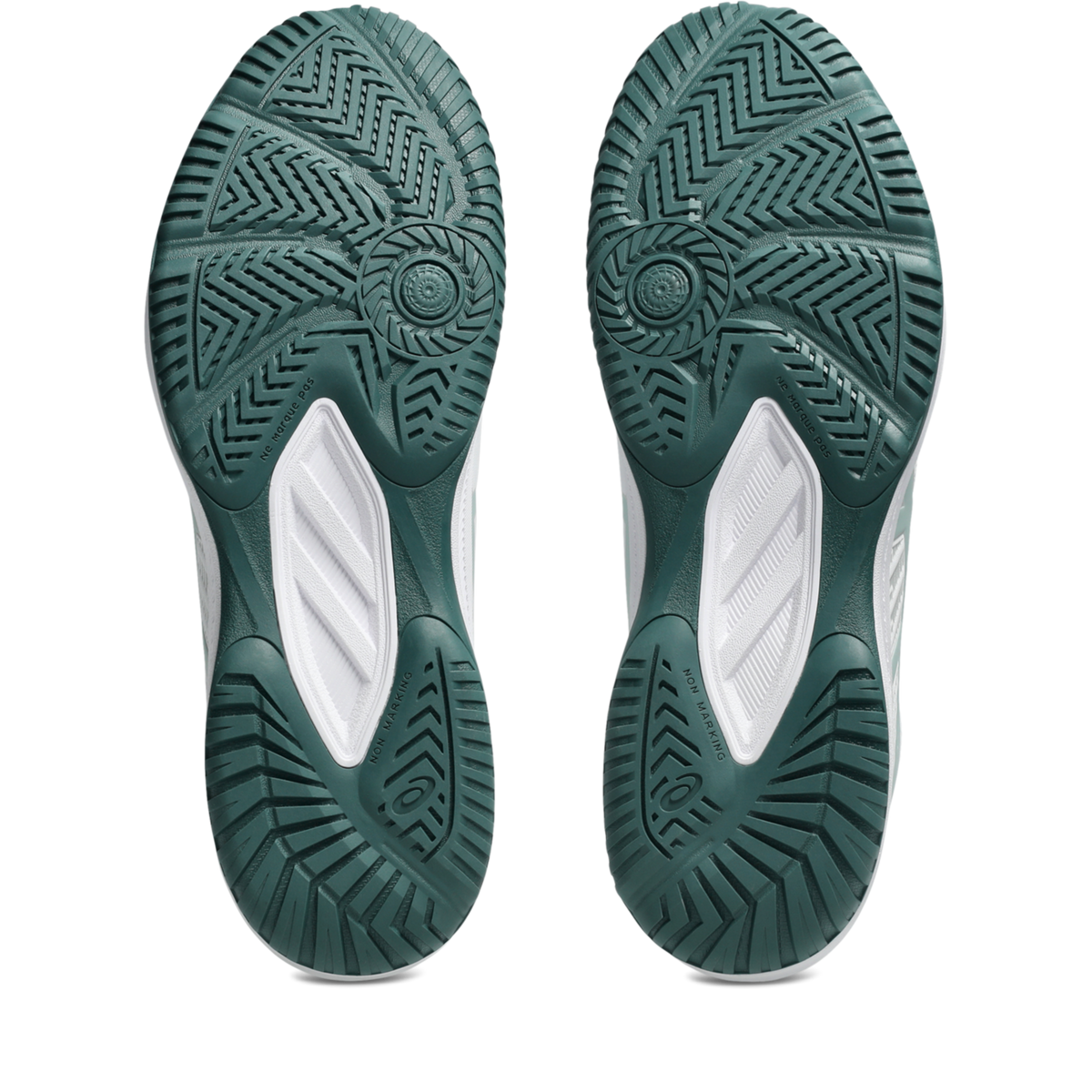 ASICS Court Slide 4 White Cold Moss