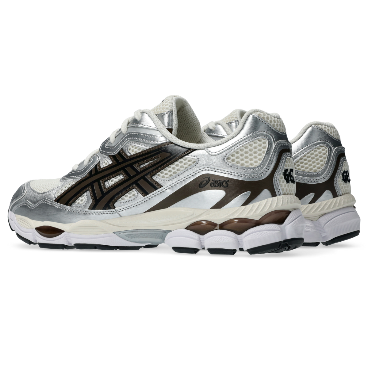 ASICS Gel-NYC White Brown Silver