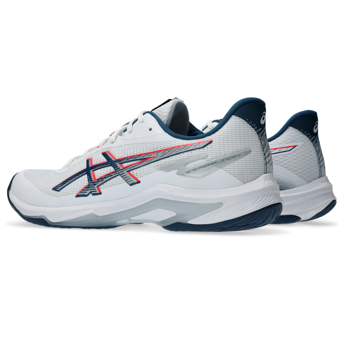 ASICS Netburner Ballistic FF 4 White Mako Blue