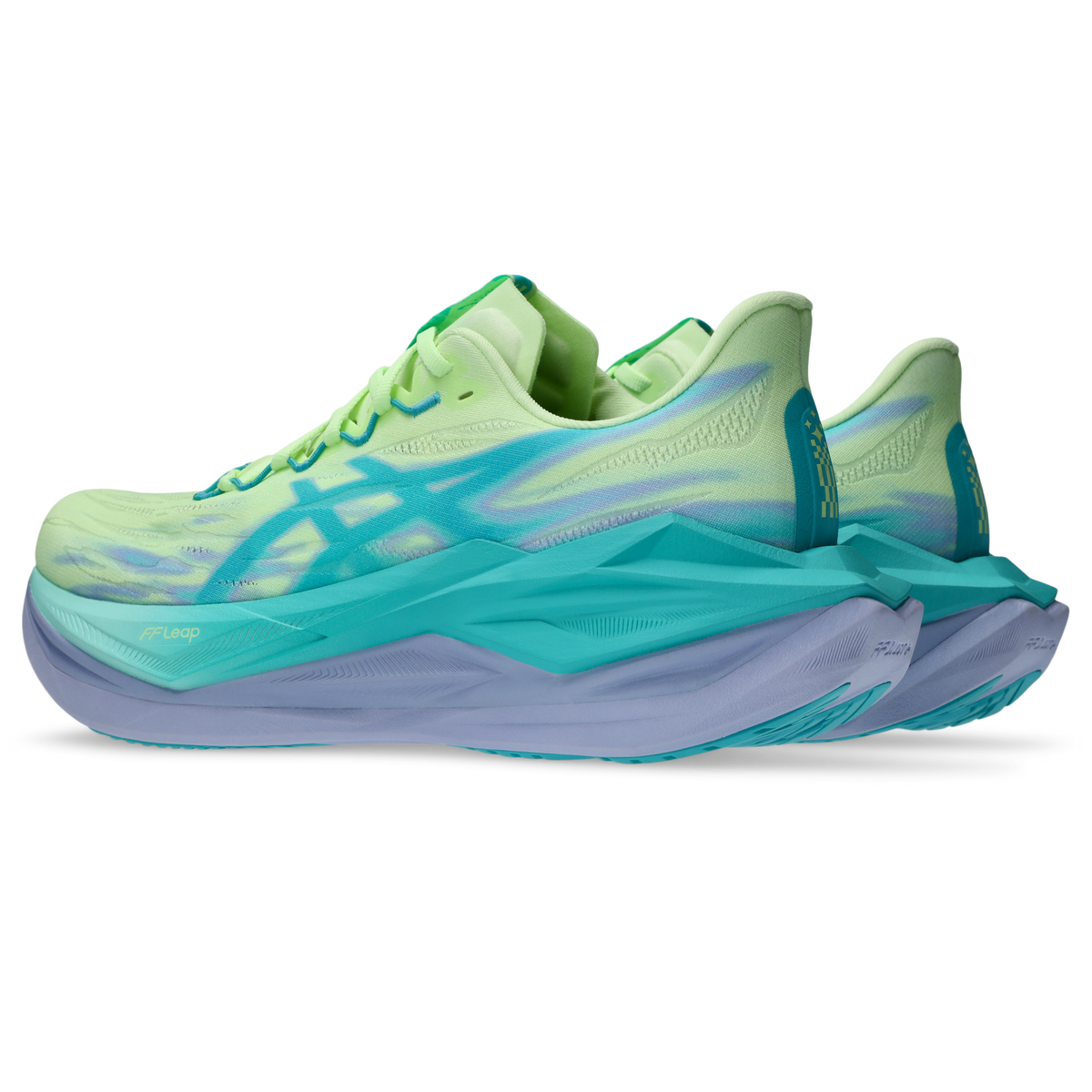 ASICS Superblast 3 Illuminate Yellow Energy Aqua
