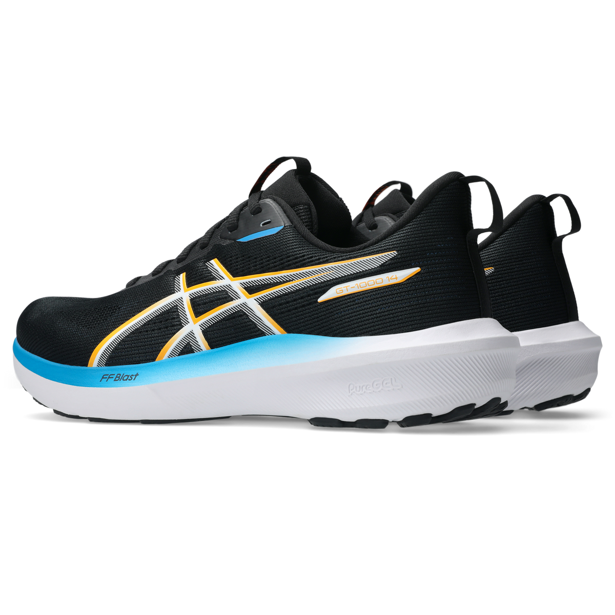 ASICS GT-1000 14 Black Yamabuki