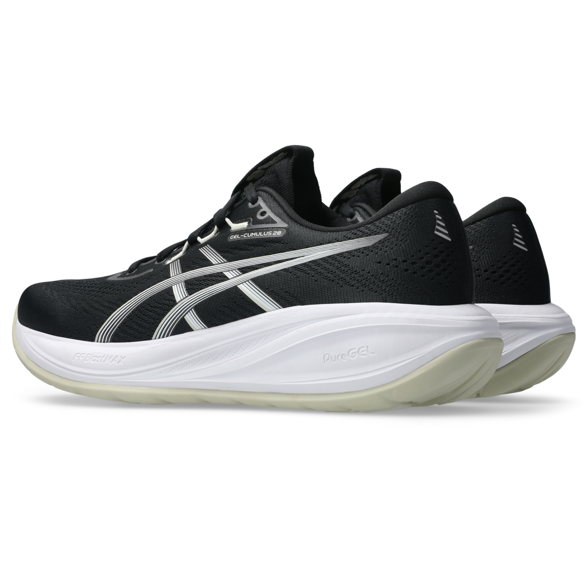 ASICS Gel-Cumulus 28 Black White