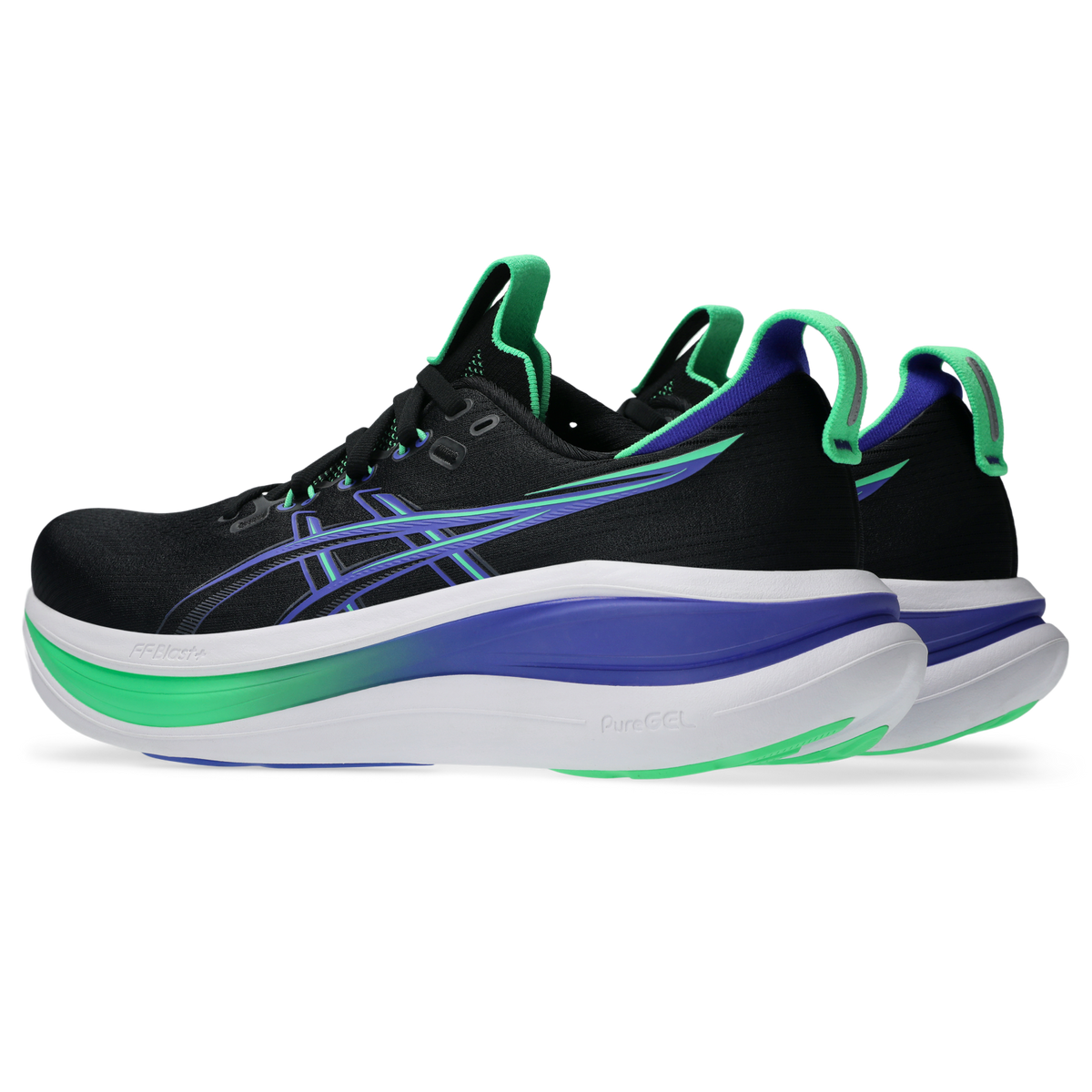 ASICS Gel-Nimbus 28 Black Cobalt Burst