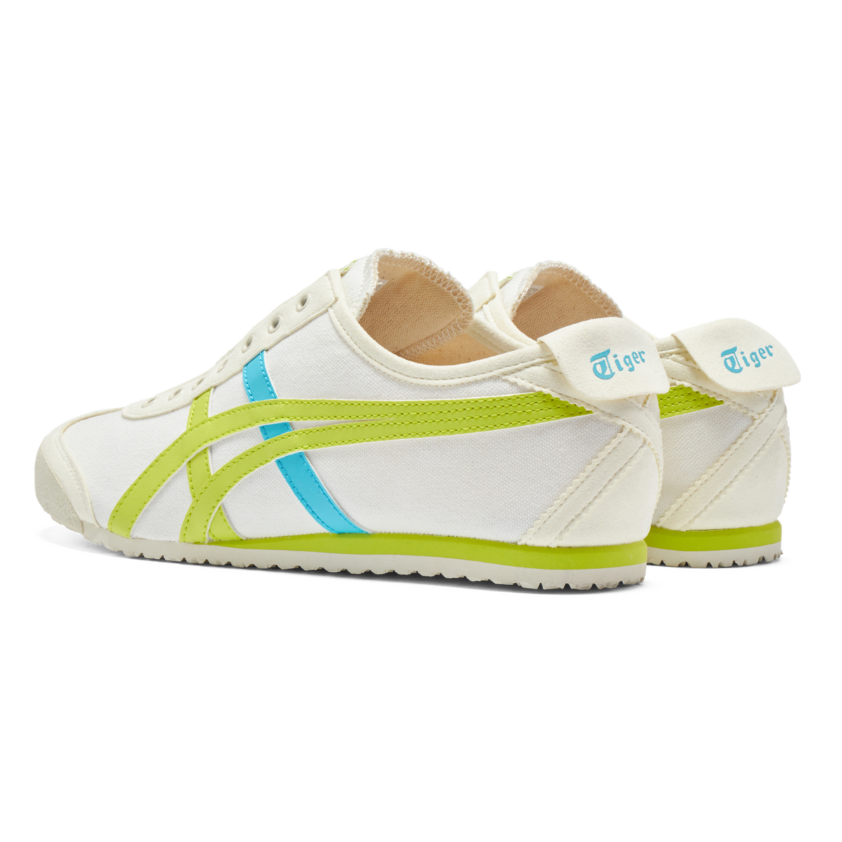 Onitsuka Tiger Mexico 66 Slip-On Cream Neon Lime