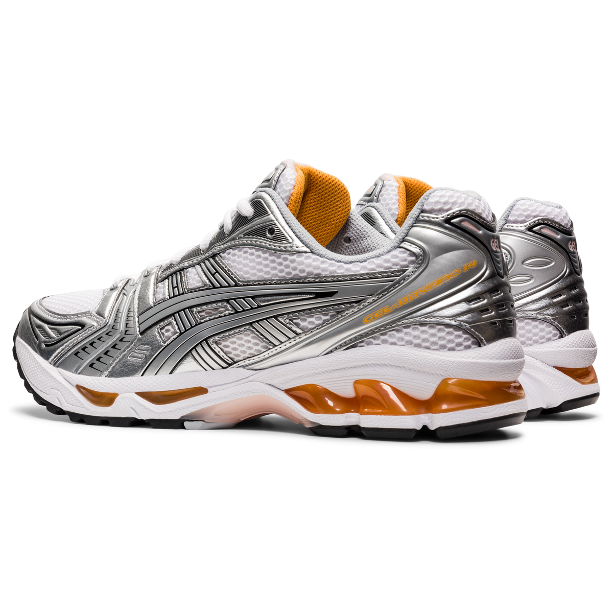 ASICS Gel-Kayano 14 White Pure Sliver Orange