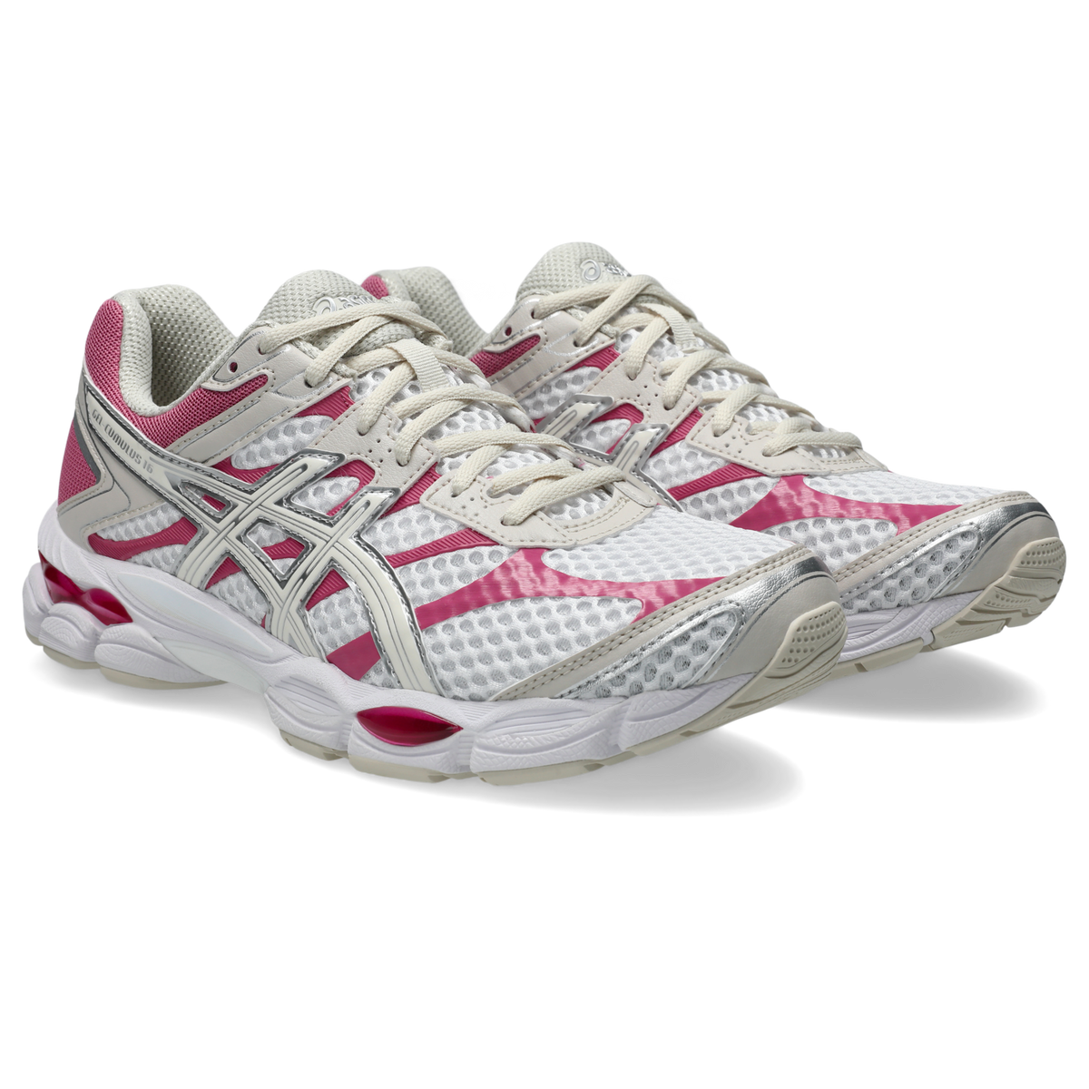 ASICS Gel-Cumulus 16 White Cream Pink