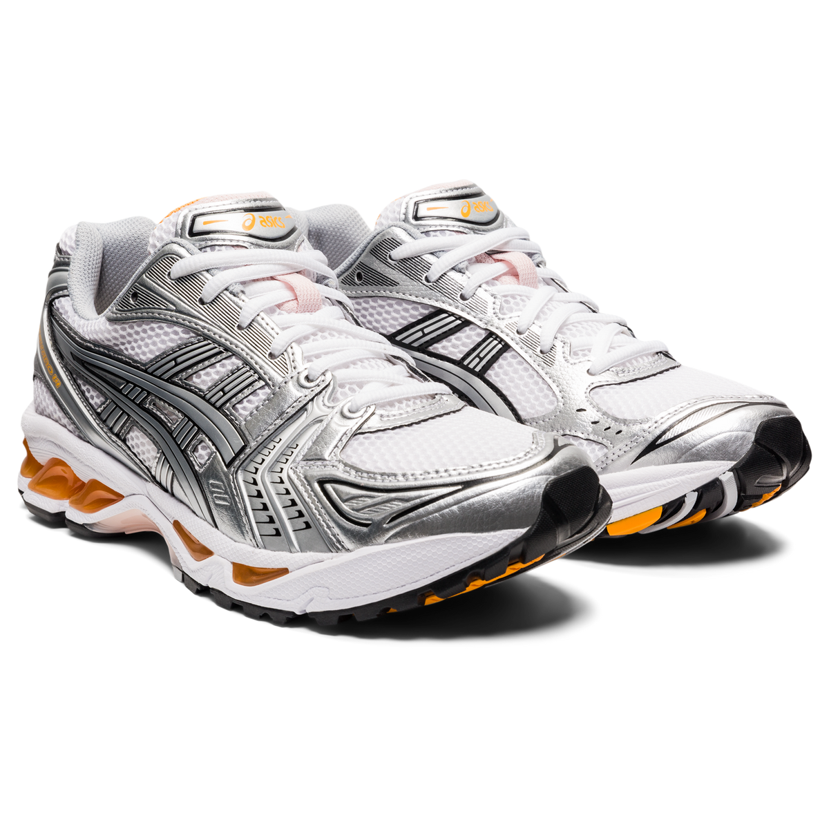 ASICS Gel-Kayano 14 White Pure Sliver Orange