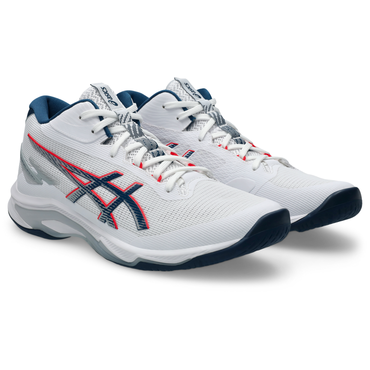 ASICS Netburner Ballistic FF MT 4 White Mako Blue