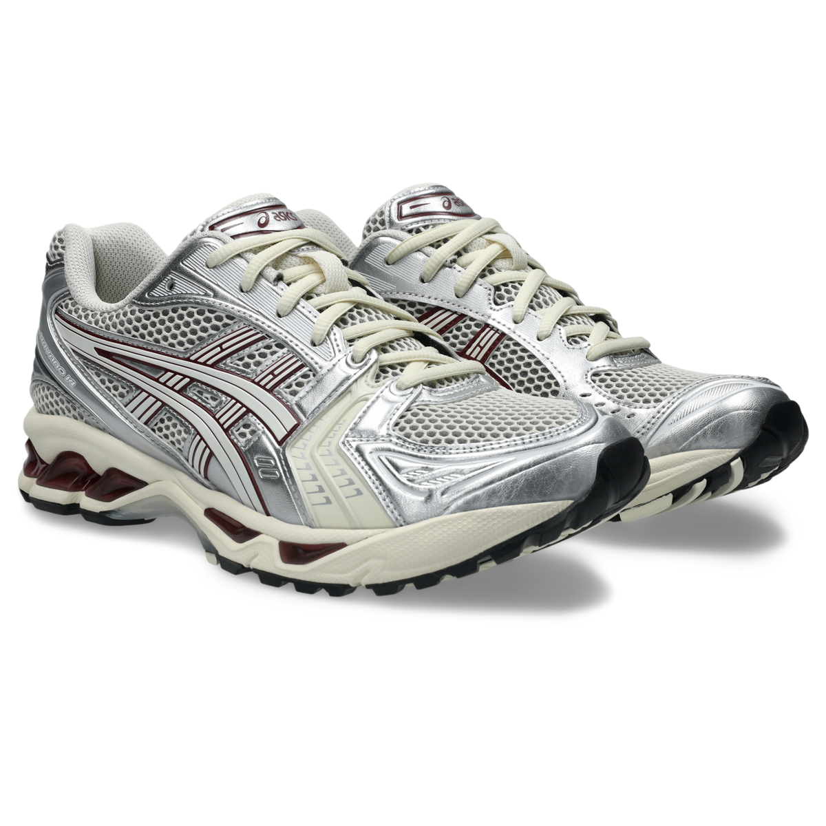 ASICS Gel-Kayano 14 Ivory Cream Burgundy