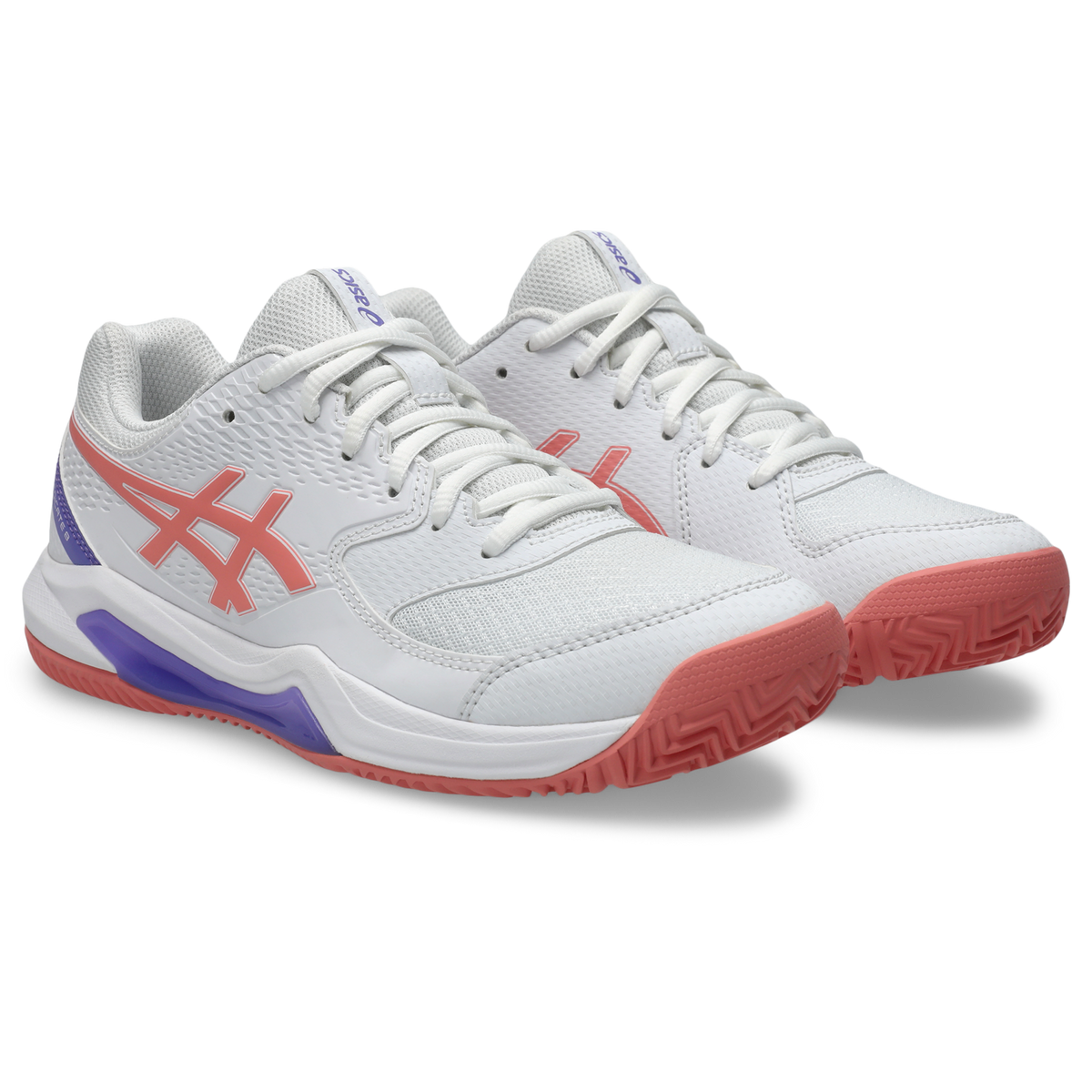ASICS Gel-Dedicate 8 Padel White Guava (Women's)