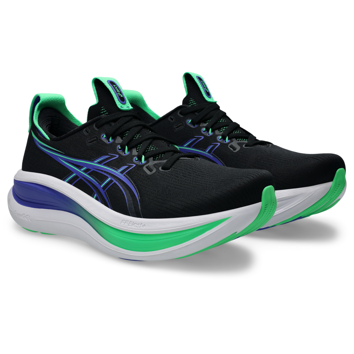 ASICS Gel-Nimbus 28 Black Cobalt Burst