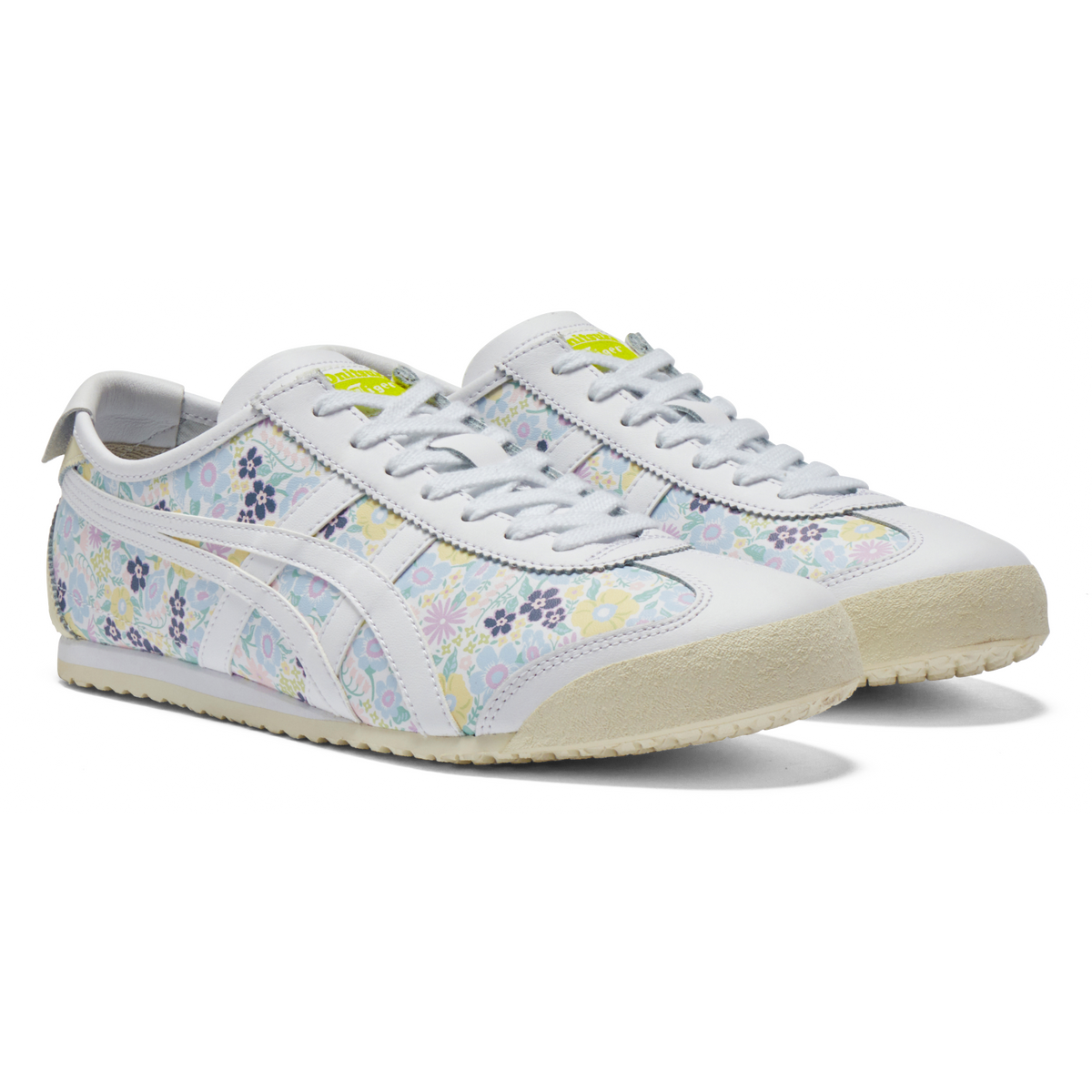 Onitsuka Tiger Mexico 66 White Blue Floral
