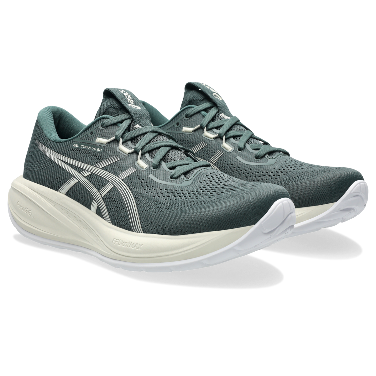 ASICS Gel-Cumulus 28 Dusty Fern Ivory
