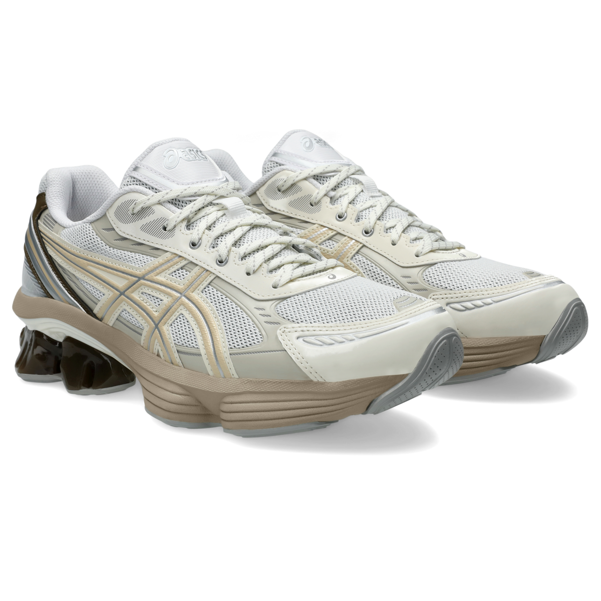 ASICS Gel-Kinetic Fluent White Marzipan
