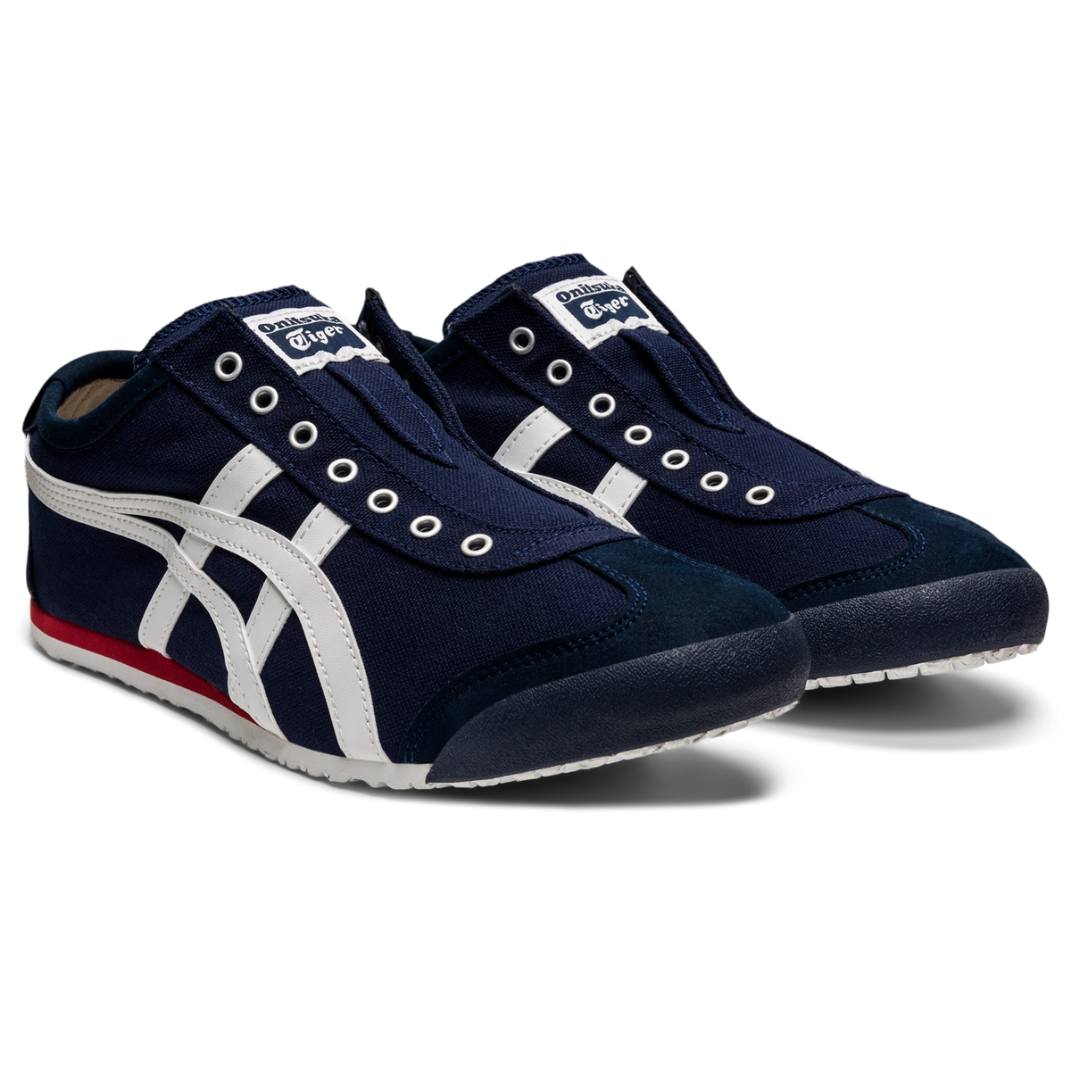 Onitsuka Tiger Mexico 66 Slip-On Navy Off-White Red