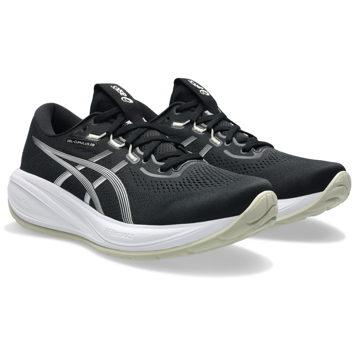 ASICS Gel-Cumulus 28 Black White