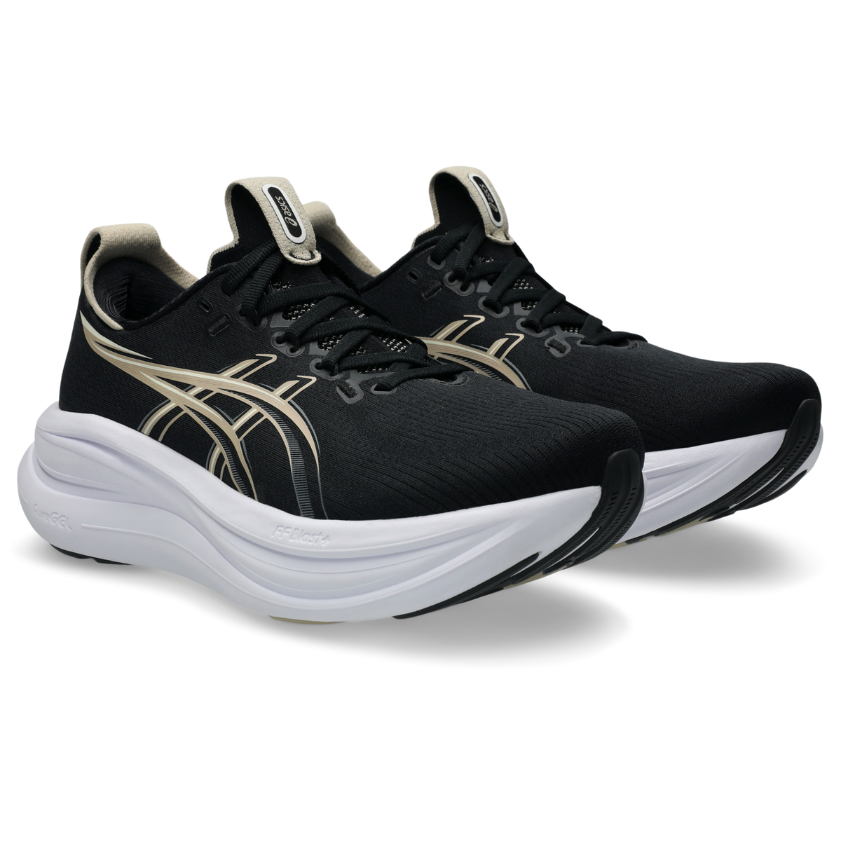 ASICS Gel-Nimbus 28 Black Feather Grey (Women's)
