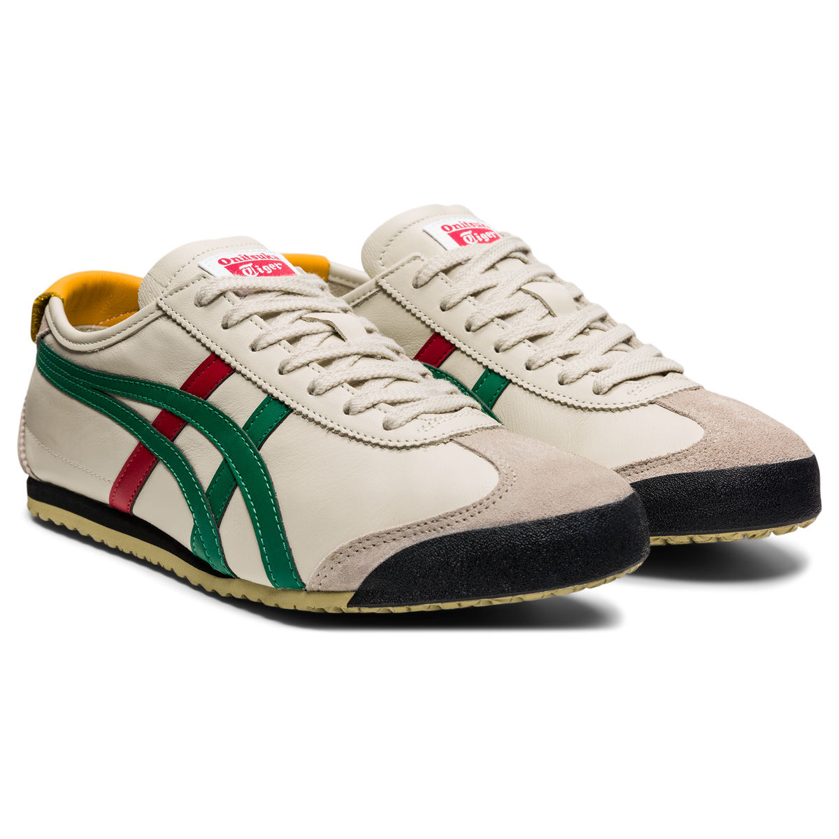 Onitsuka Tiger Mexico 66 Birch Green Red Yellow