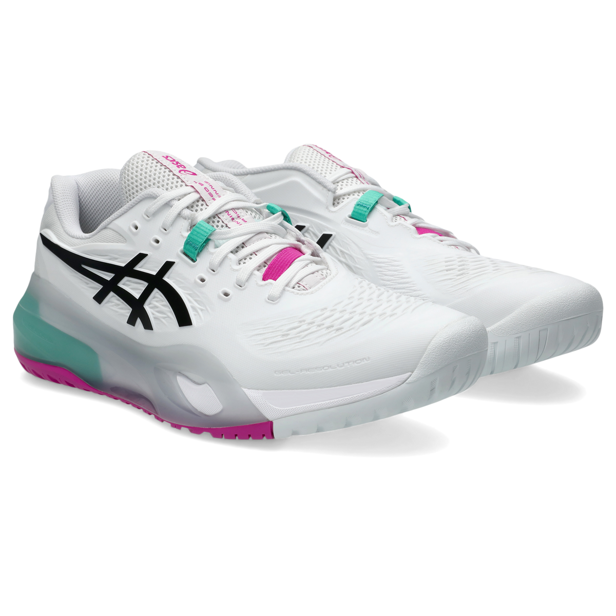 ASICS Gel-Resolution X White Aurora Green