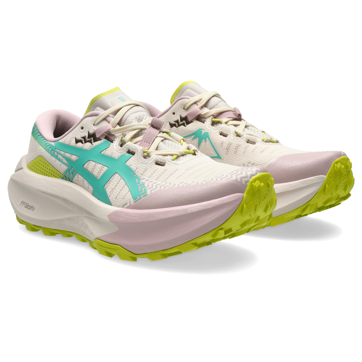 ASICS Trabuco Max 5 Mineral Beige Aurora Green (Women's)