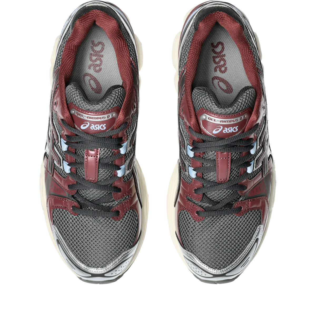 ASICS Gel-Nimbus 9 Truffle Grey Dark Cherry