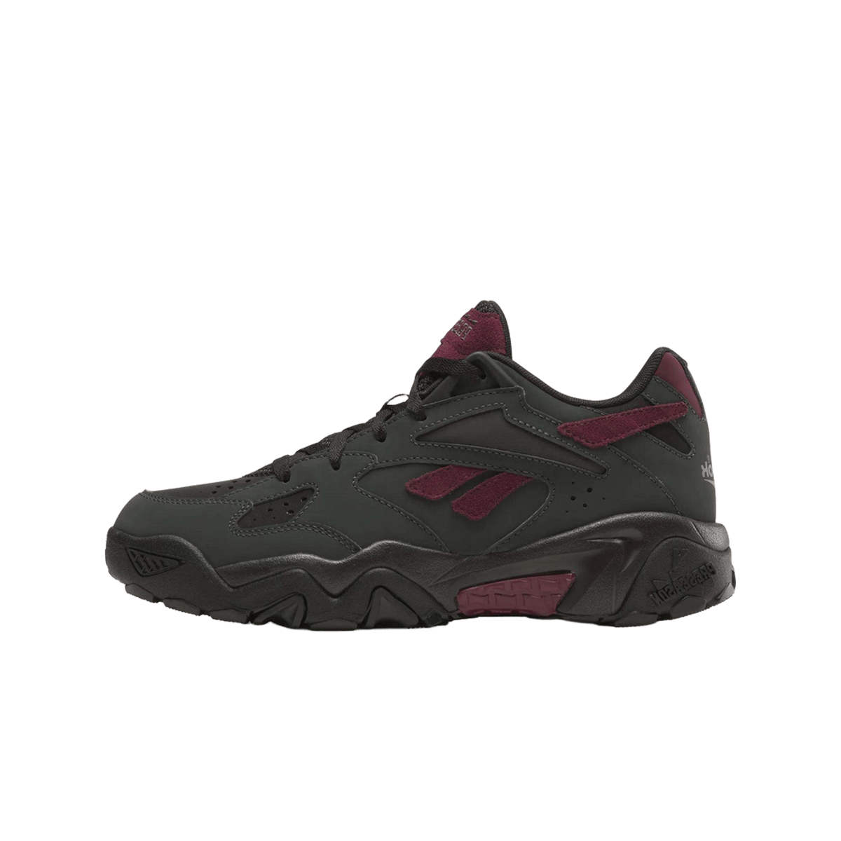Reebok Preseason 94 Low Grey Black Cherry
